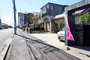 JR東海道本線「岡崎」駅から当院までの道順6